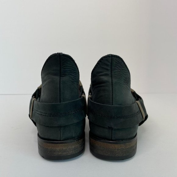 Free People Navy Blue Mandalyn Ankle Boots - Picture 8 of 12